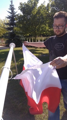 montaż flag poznań